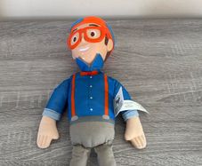 Talking blippi doll