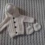Beautiful handmade complete christening set Image 2