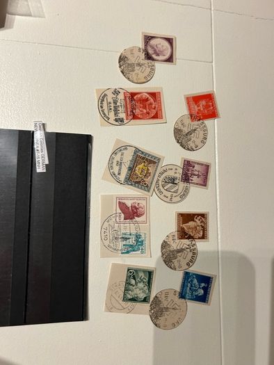 9 pcs stamp hitler German colonies NEW GUINEA