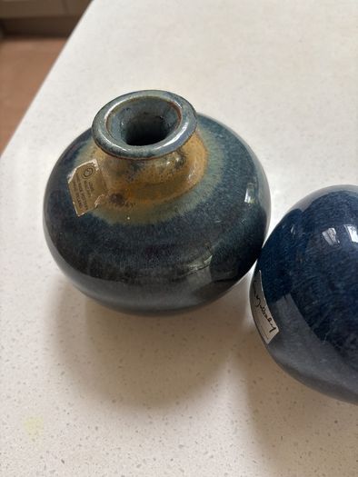 Louis Mulcahy Irish Pottery Vases (2 )
