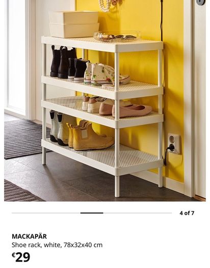 Ikea Mackapar Shoe Rack