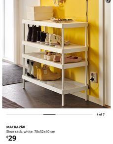 Ikea Mackapar Shoe Rack
