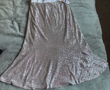 Brand New Dunnes Gallery Sequin Skirt UK 12