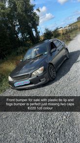 Is200 bumper with plastic tte lip
