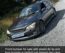 Is200 bumper with plastic tte lip