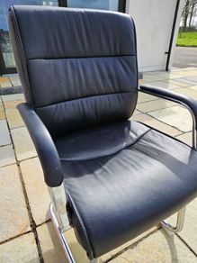 Leather chair. Rarely used.