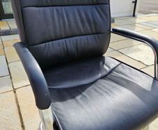 Leather chair. Rarely used.