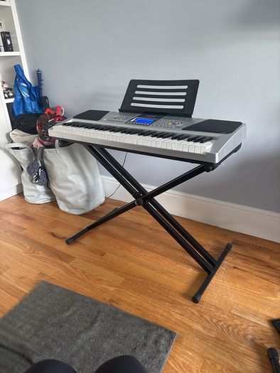 Rock Jam RJ 661 Keyboard Piano kit and stand