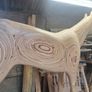 Life Size Replica Solid Wooden Horse Image 4