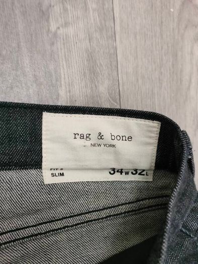 Rag & Bone New York Slim Fit Jeans Mens W34 L29,5"