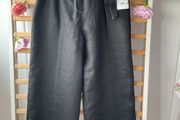 trousers zara Bnwt black linen trousers size small