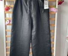 trousers zara Bnwt black linen trousers size small