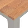 Dining Table 120x60x74 cm Solid Oak Wood Image 2
