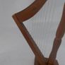 handcrafted wooden display harp ,,lovely display item for any man cave pub restaurant etc etc etc, buyer collects or pays postage. Image 5