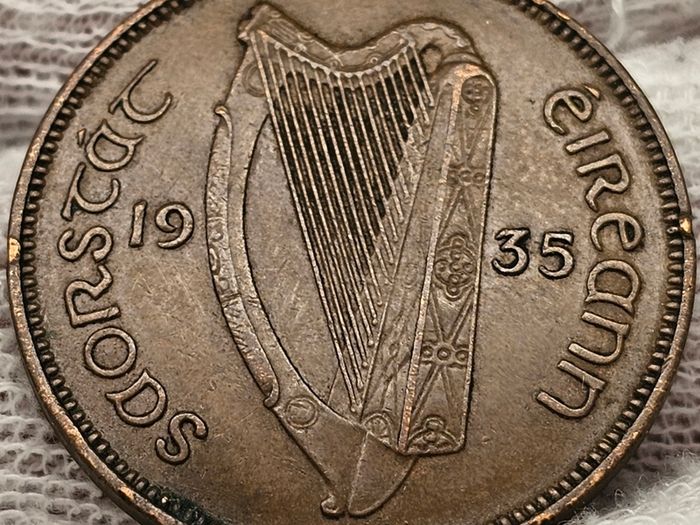 Ireland 1935 1/2d Halfpenny