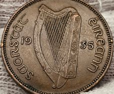 Ireland 1935 1/2d Halfpenny