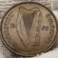 Ireland 1935 1/2d Halfpenny