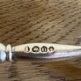 Antique UK London solid sterling silver WB Cutlery Rest 1828 Image 5