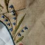 An old piece of embroidered linen Image 6