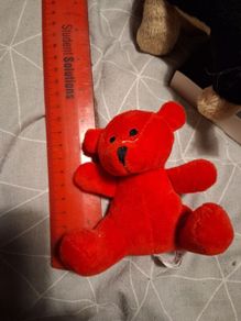 very small red bear
