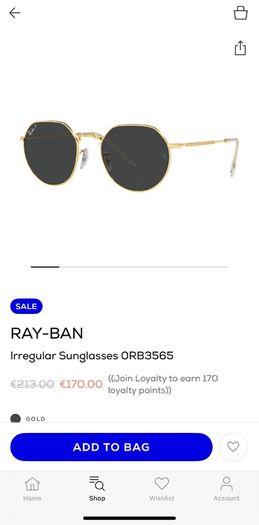 Rayban Jack RB3565 Polarised Sunglasses brand new