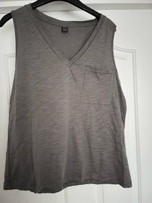 Khaki vest top