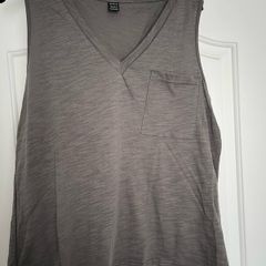 Khaki vest top