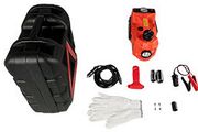 5 Ton Car Jack Electric Hydraulic Jack Kit 45CM + Wrench Tire Inflator LED Light Portable Tire Lifting Car Repair Tool