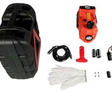5 Ton Car Jack Electric Hydraulic Jack Kit 45CM + Wrench Tire Inflator LED Light Portable Tire Lifting Car Repair Tool