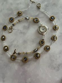 necklace & watch set