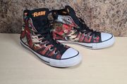 CONVERSE THE FLASH Hi tops canvas trainers runners Size UK 7 EU 40 mens women unisex DC COMICS