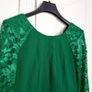 Ollie & Mac Emerald Green Lace Top Skirt Co-ords 14UK/42EU Image 3