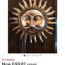 Copper Sun God Wall Hanging Image 6