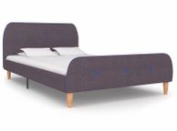 main image for ad Bed Frame Taupe Fabric 120x190 cm