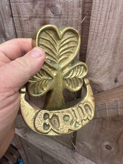 Vintage brass knocker