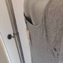 BNWT Missguided plus popper off shoulder grey maxi dress size UK26 EU54 Postage included Image 6