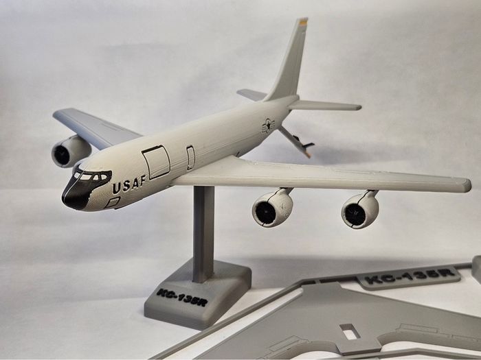KC-135 USAF Refuel Plane 3D Printed (Free Postage)
