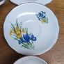 14 pcs Vintage Crown  Royal Bone China Image 5
