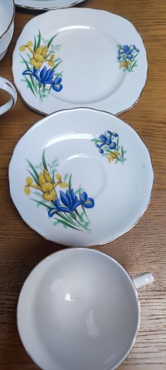 14 pcs Vintage Crown  Royal Bone China