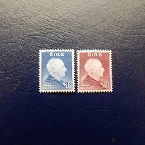 Irish stamp pair 1957.MNH.Birth Centenary of John Redmond.