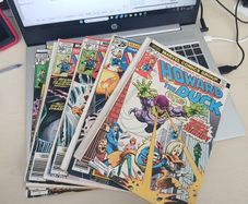 17 x Howard the Duck comics