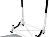 XXL Hardtop Stand with 4 Lockable Wheels Including Cover