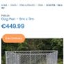 Dog Pen Cage 6 x 3 x 2 meter Image 4