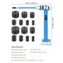 Manual Bending Machine, Pipe Tube Bender with 14 Bending Dies, 200 Heavy-Duty Bending Tool for Copper Aluminum Iron Pipes Image 6