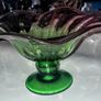Beautiful pedestal glass bowl Image 3