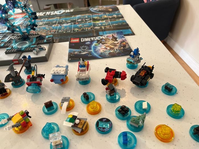 LEGO Dimensions PS4 / PS5 Starter Pack + Huge 40+ Expansion Bundle (Characters & Vehicles)