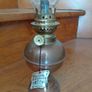 Antique French petit oil lamp copper/brass works Image 3