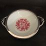 Vintage trinket bowl with solid silver rim Image 3