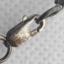 Gemstone necklace and bracelet sterling silver clasps matching set Image 4