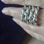 Chain Shape Ring. Image 4